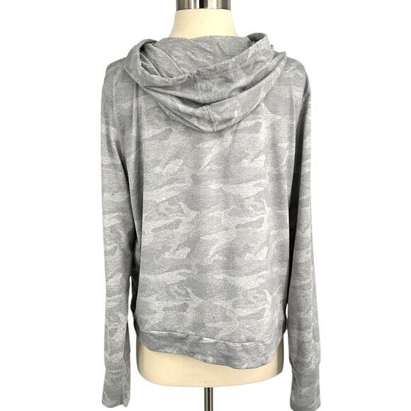 Vuori Halo Essential Hoodie Gray Camo Pullover DreamKnit Size L Large Women's - Picture 5 of 8